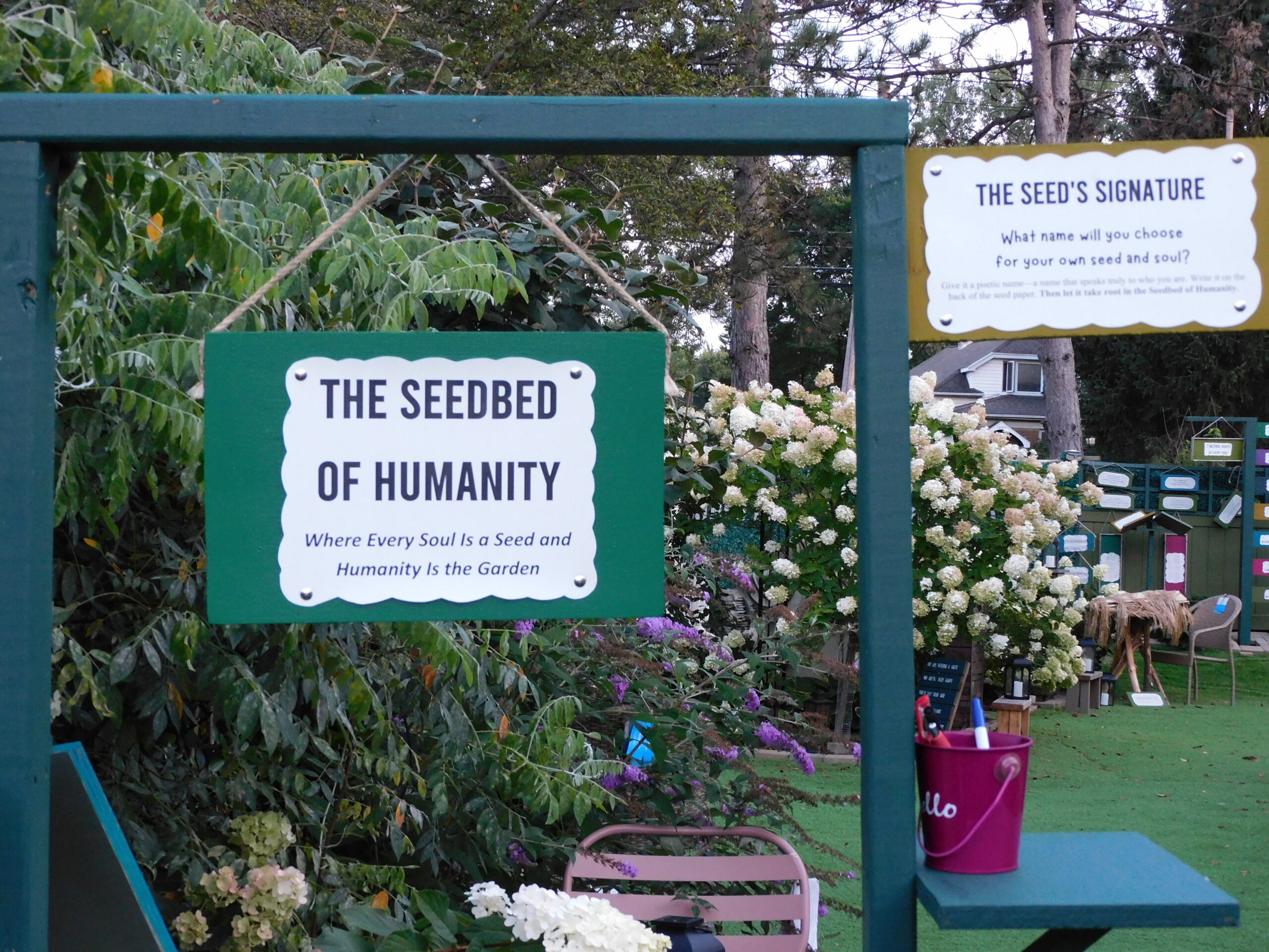 The agora of free speech-Garden of Awakening