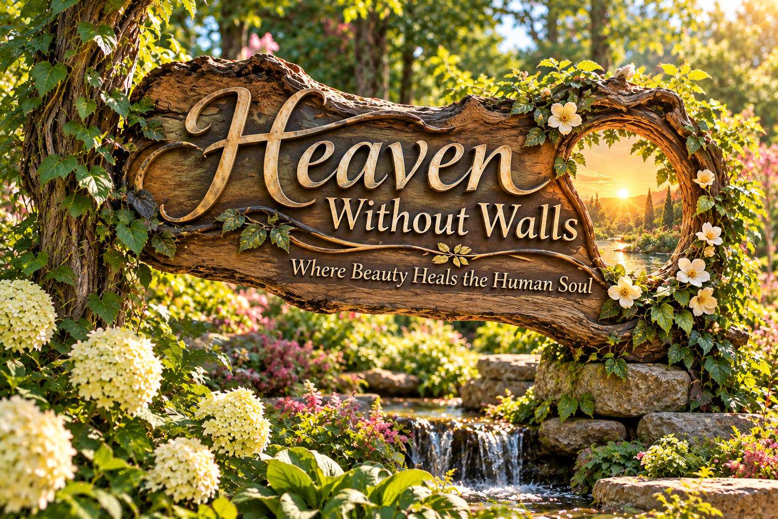 Heaven without walls-garden of awakening